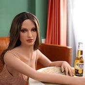156cm 5ft 2020 Full Size New Realistic Full Skeleton Sexy Cheap TPE Big Boob Real Silicon Adult Sex Dolls from AutomaticWoman